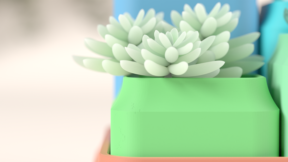 Tiered Succulent Planters with Drainage