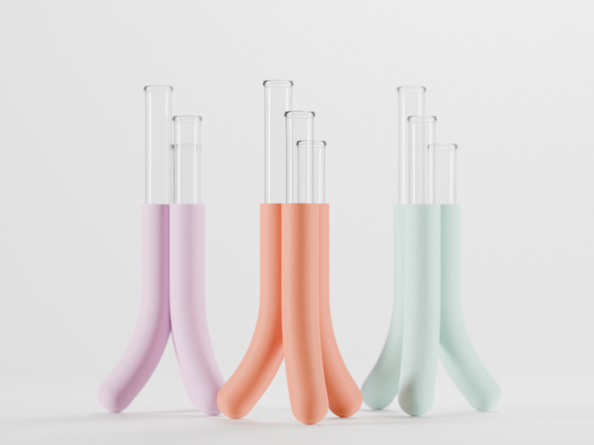 Triple Propagation Vase Holder