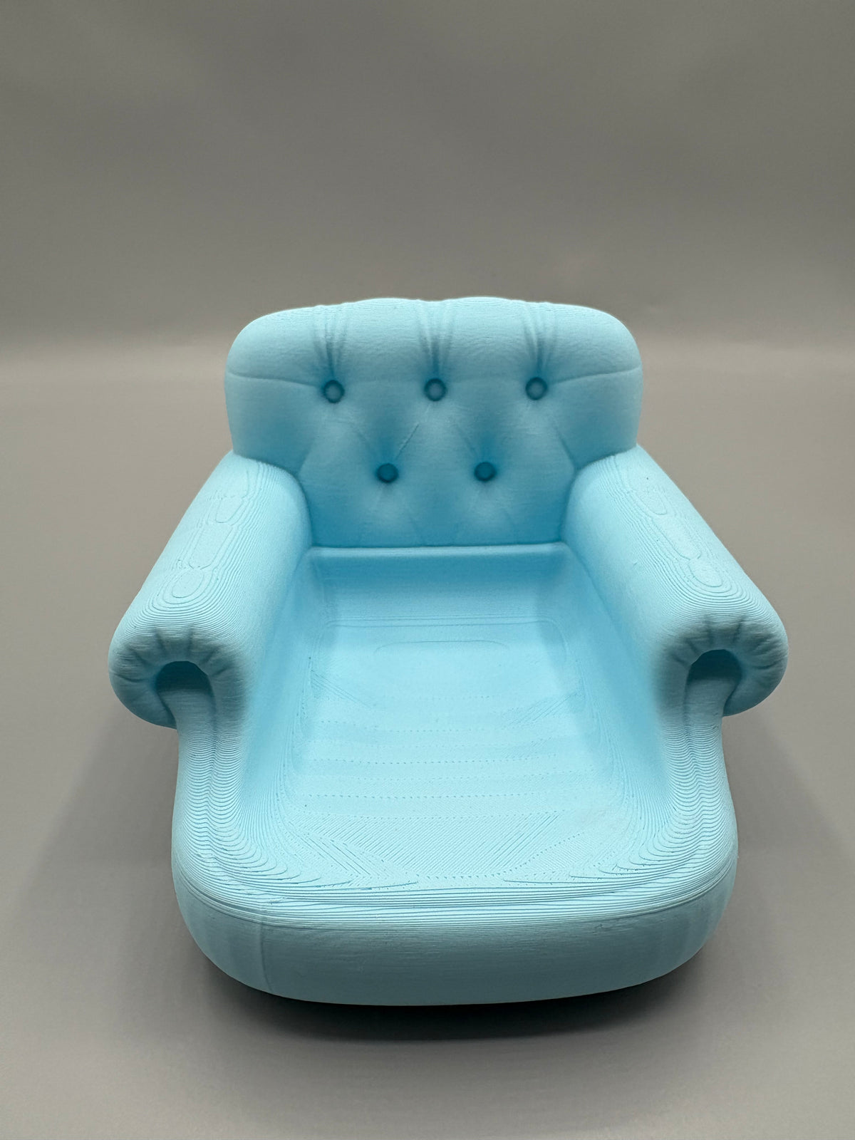 Tufted Armchair Catchall Tray