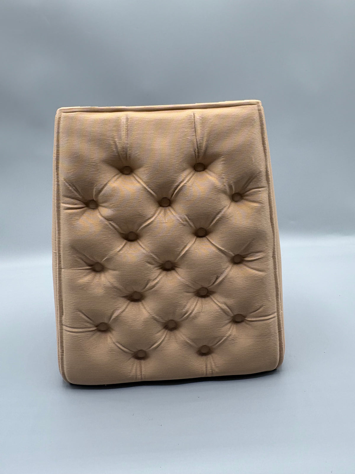 Tufted Makeup Brush Holder & Desk Organizer
