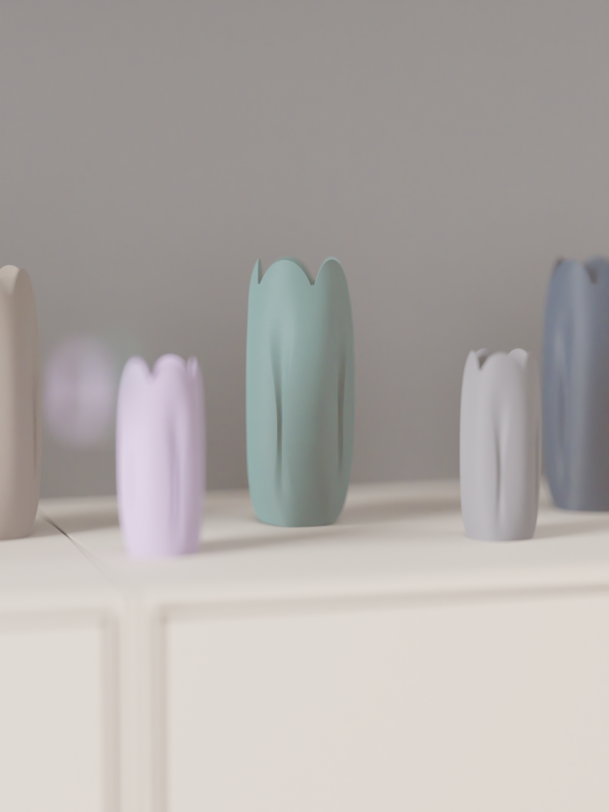 Tulip Inspired Vase