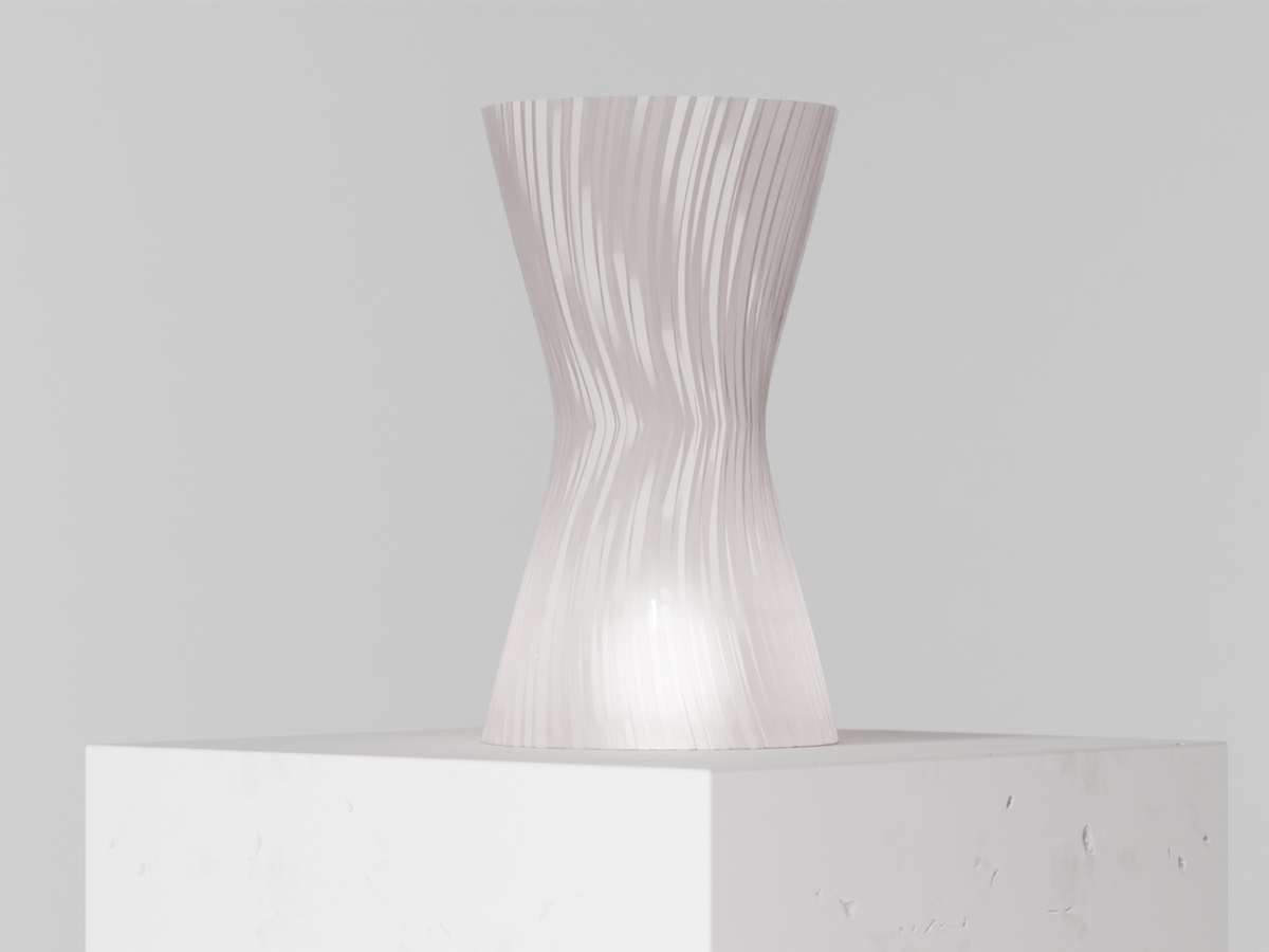 Twisted Spiral RGB Lamp