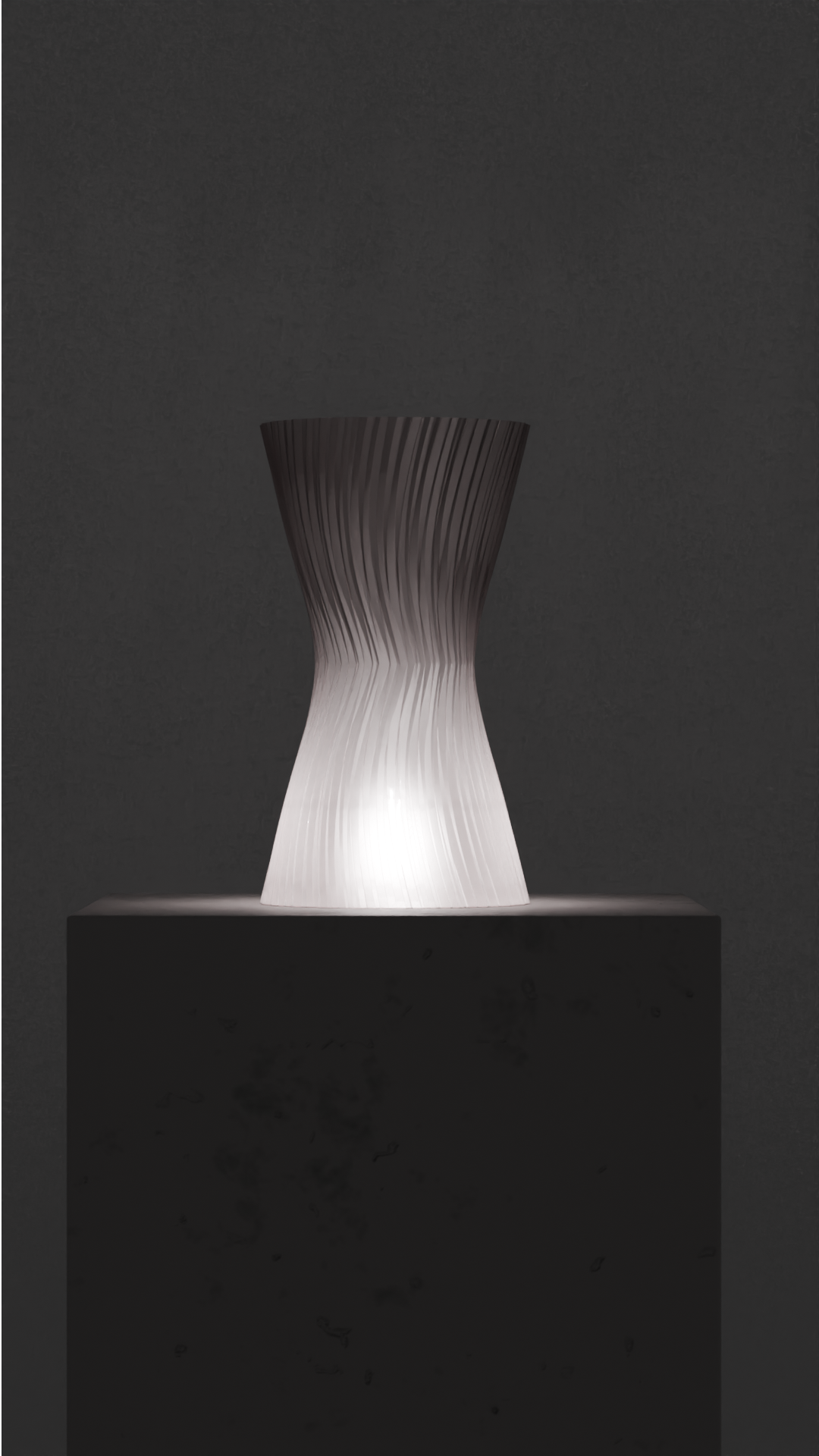 Twisted Spiral RGB Lamp
