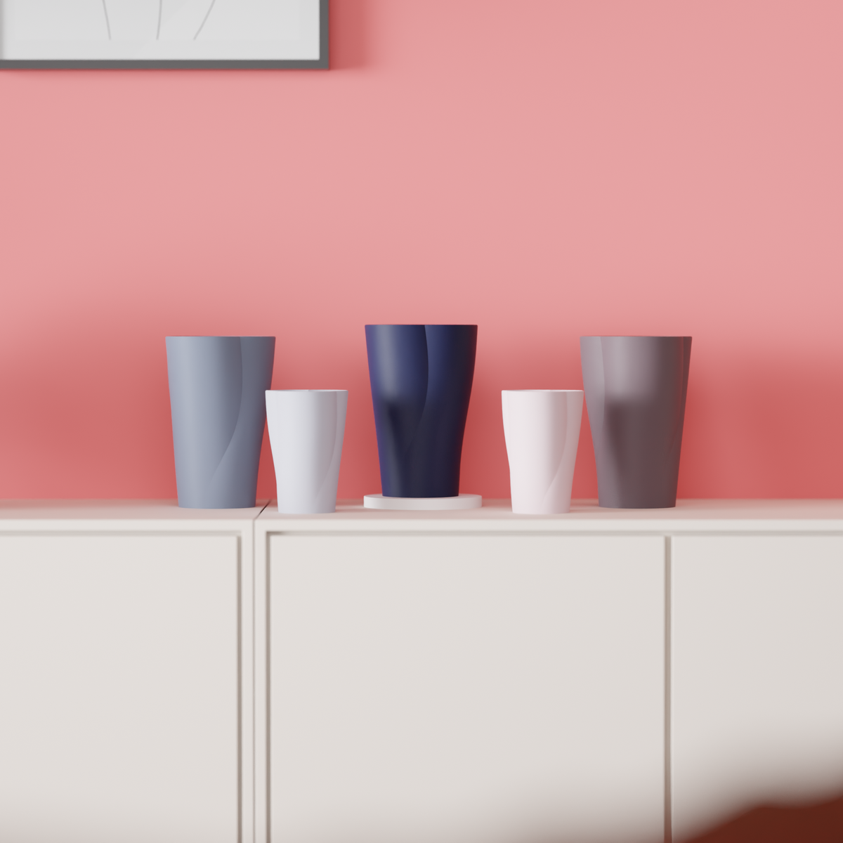 Twisted Vase Subtle Flowing Vase