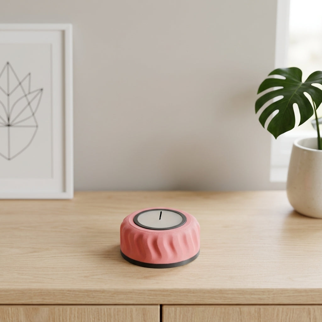 Two Part LED Candle Tealight Holder