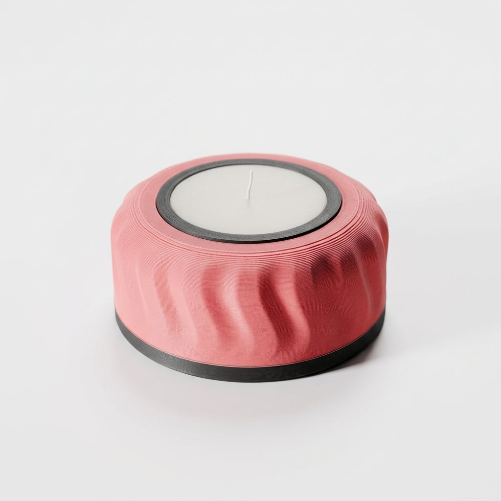Two Part LED Candle Tealight Holder