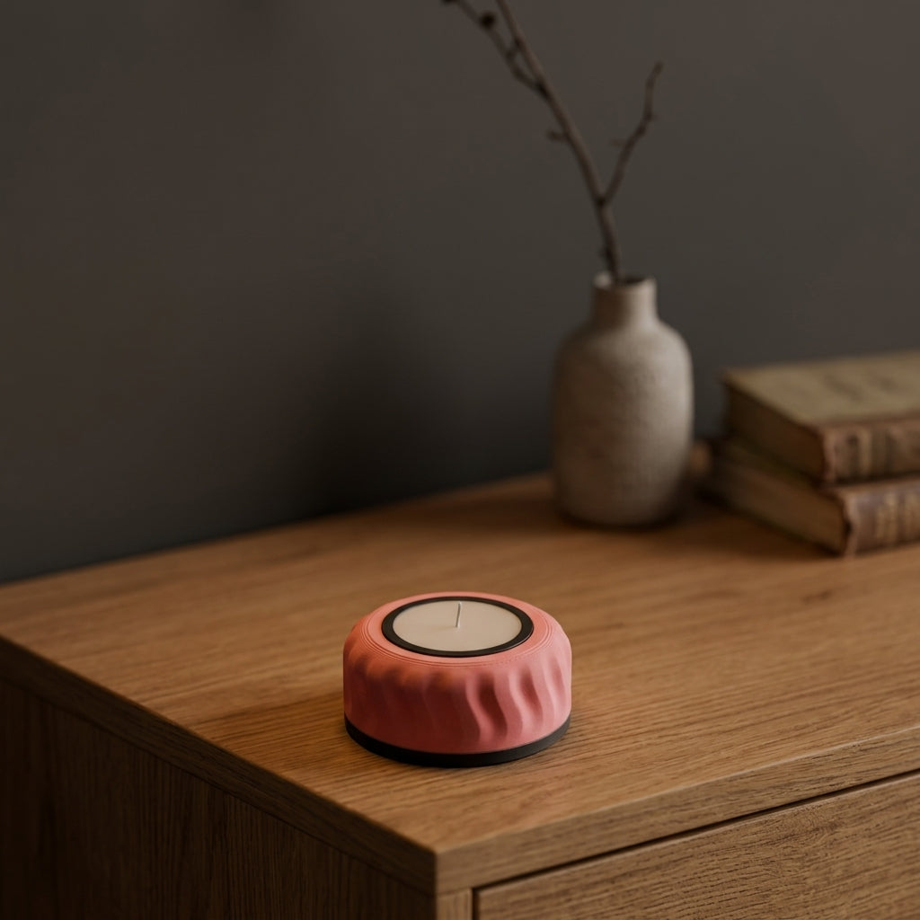 Two Part LED Candle Tealight Holder