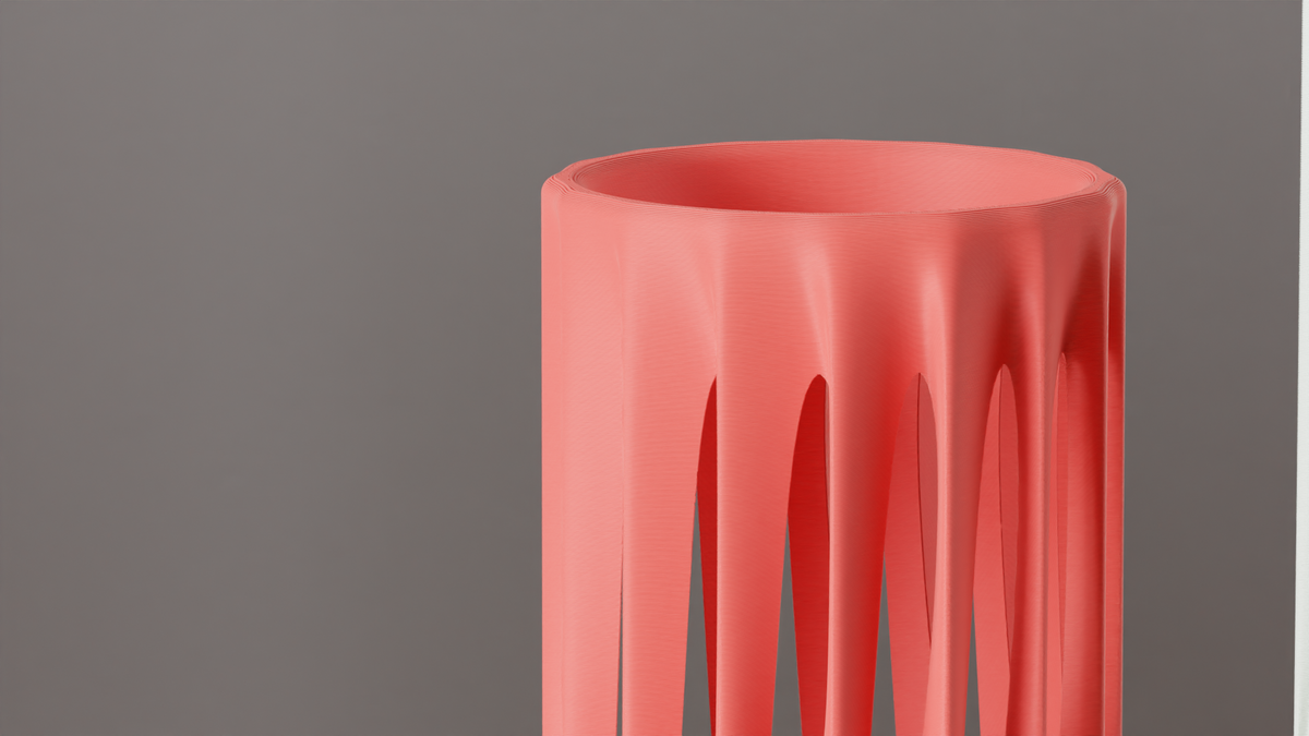 Unique Vase Modern Decor Sliced Vase