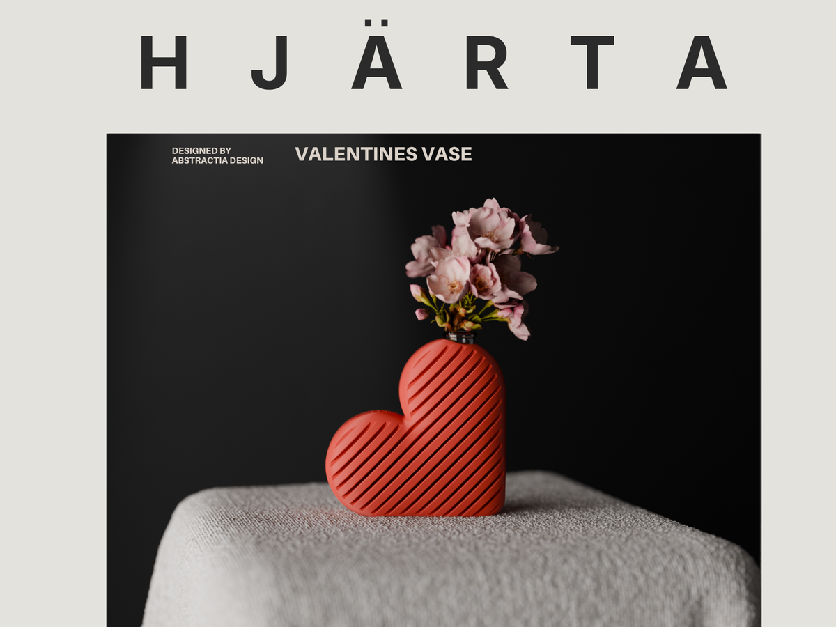 Valentines Heart Vase Propagation Vase Holder