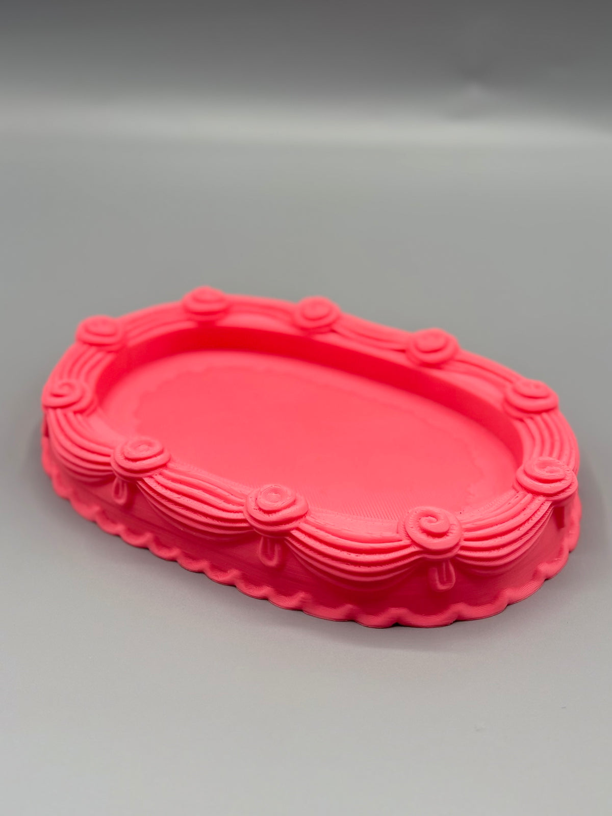 Vintage Coquette Cake Catchall Tray