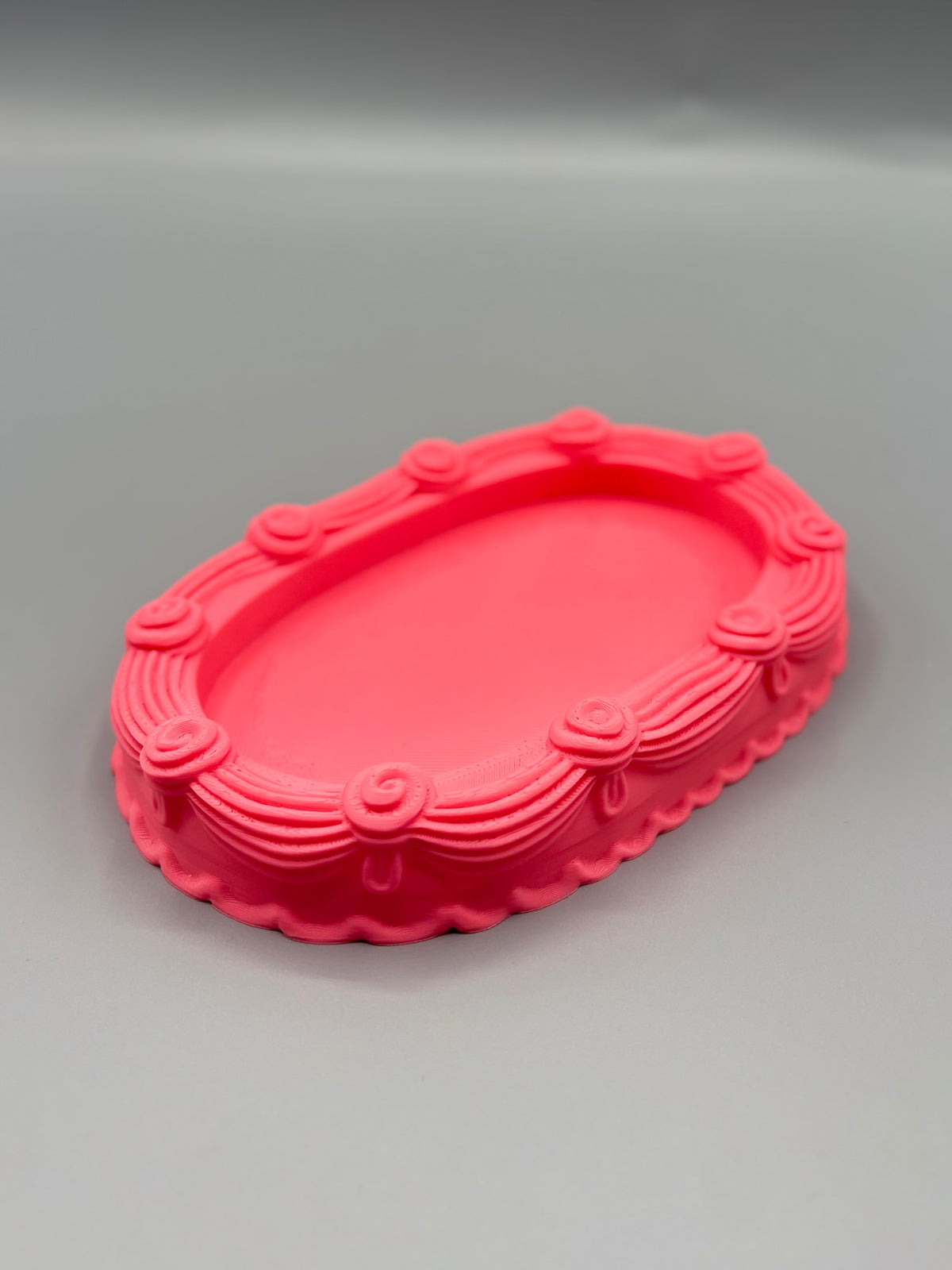 Vintage Coquette Cake Catchall Tray