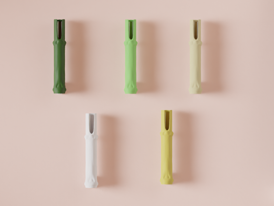 Wall Mounted Stem Vase