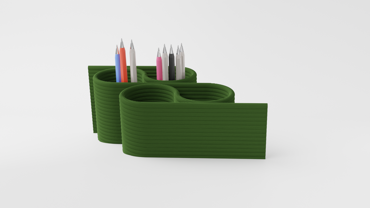 Wavey Satisfying Desktop Organizer