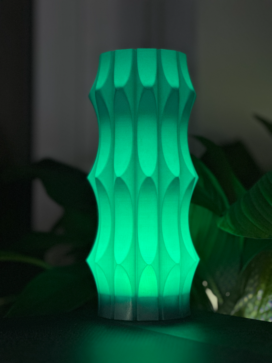 Wavy Stack Wireless Table Lamp