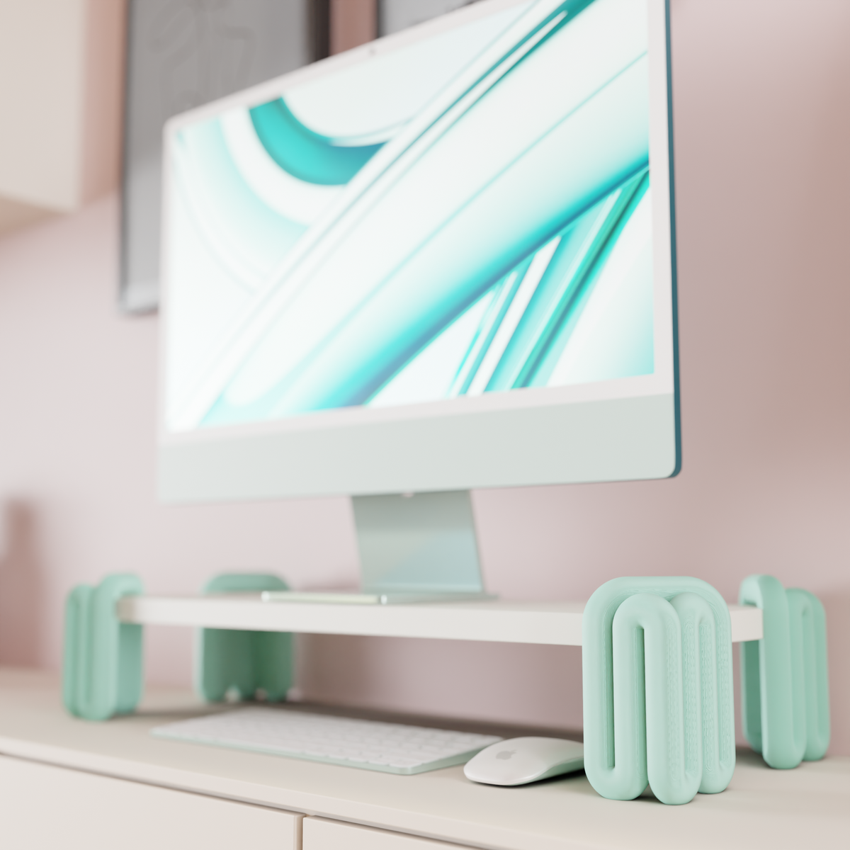 Wibble Aesthetic Monitor Riser Legs
